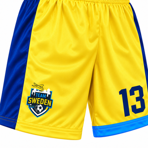 Breathable High Quality Custom Soccer Shorts <b>Football</b> Field Training Leisure Sports Men's Shorts Bulk Manufacturers - Product Image 2