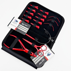 Kit de Herramientas Profesional para Extensiones de Cabello con Anillas de Acero Inoxidable de Grado Quirúrgico, Microperlas Nano, Gancho de Tracción con Fijación Fuerte - Product Image 2