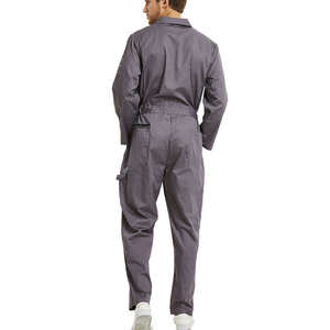 Custom Mechanical Work Coverall <b>Men</b> Reflective Safety <b>Overall</b> Durable Industrial Repair Workshop Uniform With Custom Logo - Product Image 3