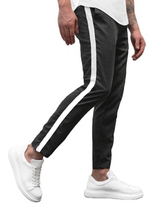 กางเกงกีฬาลำลองสำหรับผู้ชายดีไซน์แนวสตรีทแนวฮิปฮอปลายทางกางเกงวอร์มน้ำหนักเบาทรงตรง - Product Image 4