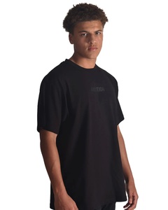 T-shirts de sport pour homme de haute qualité, en coton respirant, coupe ample et épaisse, pour la salle de sport et les activités de plein air. - Product Image 2