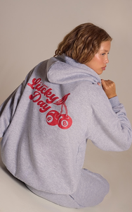 Sudadera con Capucha Personalizada para Hombre, Invierno, Ecológica, 100% Algodón, Tinte Liso, Estilo Vintage, Gruesa, con Logotipo de Letra de Corazón - Product Image 5