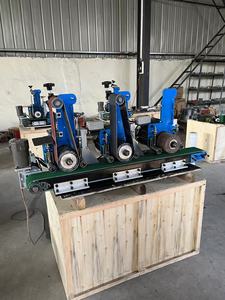 Kleiner Sandgürtel Metallstreifen Eisenmaterial Edelstahlblech Platte Abstrahlung Polierfräsmaschine