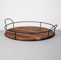 Bandeja de Madera Moderna Ecológica con Asas Doradas para Servir Café, Té, Bocadillos, Desayuno, Decoración de Mesa, Gran Venta - Product Image 5