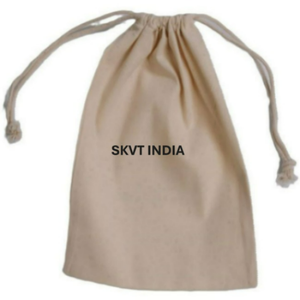 Custom Eco-Friendly 100% Organic Muslin Cotton <b>Pouch</b> Small White Calico Cloth Canvas <b>Drawstring</b> Bag Promotional Logo Printed Bag - Product Image 2