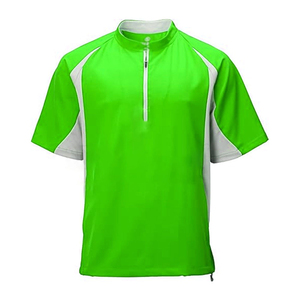 เสื้อแจ็คเก็ตสำหรับฝึกซ้อมตีเบสบอล ระบายอากาศได้ดี ซับเหงื่อ กันน้ำ ซิปหน้าแบบควอเตอร์ซิป ปรับขนาดชายเสื้อได้ - Product Image 1