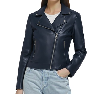 Chaqueta de Cuero con Cremallera para Mujer y Hombre, Chaqueta de Cuero Auténtico de Moda, Hecha a Medida, de Primera Calidad, de Lujo, Ecológica - Product Image 6