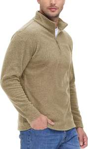 New Spring Hooded <b>Thick</b> Warm Unisex Breathable 280g 100% Cotton <b>Fleece</b> Knitted Sweaters Jumper Loose Fit Pullover - Product Image 3