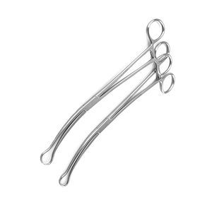 Pinzas Uterinas Skene de Acero Alemán Premium, Diente Único, Instrumento Quirúrgico Ginecológico, Suministro Hospitalario, Venta al por Mayor B2B, CE - Product Image 5