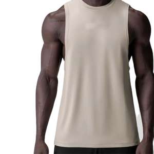 Camisetas sin Mangas para Hombre, Transpirables, de Alta Calidad, Personalizables, Tallas Grandes, Tela Suave, para Gimnasio y Deportes, Precio al por Mayor - Product Image 1