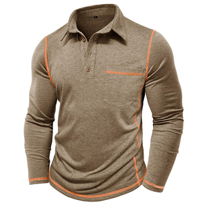 Pull en laine élégant pour homme, chemise en tricot à manches longues pour un usage décontracté en hiver, respirant, chaud, taille XXL, polos personnalisés - Product Image 6
