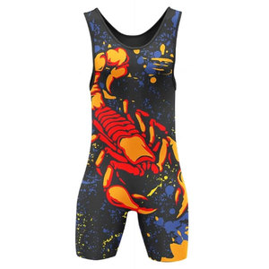 DELAWARE INDUSTRIES - Camiseta de Lucha Libre con Logotipo Personalizado OEM, Unisex, Impresa, de Spandex/Poliéster, 120g, Doble Tirante, Transpirable, Ecológica, Cuello en V - Product Image 1