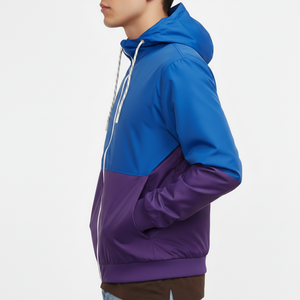 Mountain Outdoor Climbing Waterproof Windproof Anti-Pilling Color Blocking Couple Workwear <b>Flannel</b> <b>Jacket</b> Ultralight Men's - Product Image 3