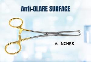 Pince à tissus manuelle Allis de haute qualité en acier inoxydable pour la préhension des tissus en chirurgie générale - Product Image 5