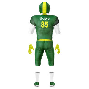 Camiseta de Rugby Americana Personalizada para Hombre, Camiseta de Rugby de Manga Corta con Rayas, Estilo Deportivo, Camiseta de Fútbol Americano para Liga de Fútbol - Product Image 4