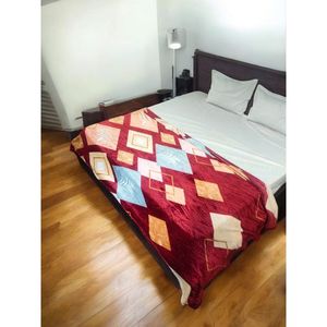 0.8KG Luxury Soft & Warm Winter Flannel Polyester Raschel <b>Bed</b> Blanket - Product Image 3