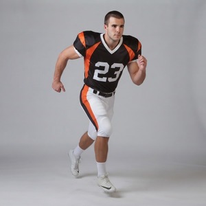 Concevez votre propre uniforme de football américain personnalisé, écologique, respirant, extensible dans quatre directions, pour adultes, 100% polyester, sur mesure - Product Image 3