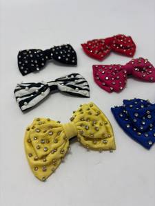 Lazos para el cabello con cuentas y bordados para ninas y accesorios de moda ideales para boutiques regalos eventos fiestas - Product Image 3