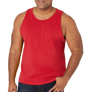 Wholesale OEM Custom Printed Knitted <b>Men</b> Tank Tops Custom Logo Gym <b>Singlet</b> Quick Dry Breathable High Quality Bulk - Product Image 6