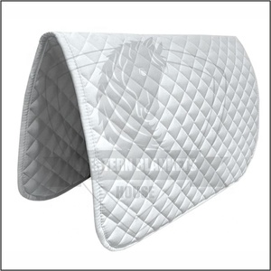 Manta de Silla de Montar Inglesa de Alta Calidad, Acolchada, de Cuero y Algodón, Cómoda, Transpirable, con Logotipo y Color Personalizables - Product Image 2