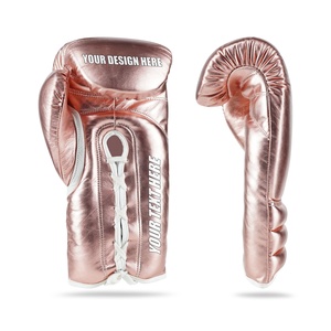 ถุงมือชกมวยหนังวัวแท้คุณภาพสูงระดับมืออาชีพ พร้อมคุณสมบัติกันน้ำ ปรับแต่งได้สำหรับการฝึกซ้อมและการต่อสู้ - Product Image 2