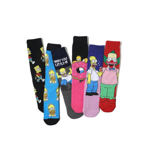 Calcetines de Personajes con Estampado Digital, Transpirables, Casuales, para Adultos, de Verano - Product Image 4