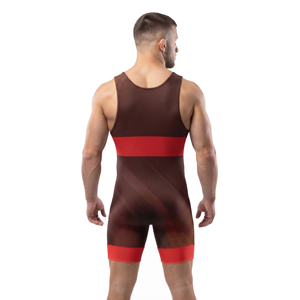 Custom Sublimated Wrestling Singlet Men's Wrestling Jersey Quick Dry Compression Wrestling Singlet Team Sportswear Wholesale - Product Image 2