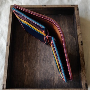 Premium Handmade Leather Wallet Stylish Cut Men's with <b>Card</b> <b>Holder</b> Coin Pocket <b>Slim</b> Design by M/S SHAAD HANDICRAFTS - Product Image 5