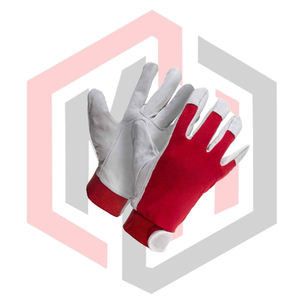 Guantes Mecánicos de Cuero Antivibración, Antideslizantes, Anticorte, Resistentes al Calor, con Puño de Punto, Guantes de Seguridad Personalizados - Product Image 3