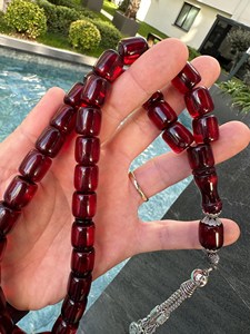 ลูกประคำเรซิ่นกันน้ำทำมือ ลวดลายศาสนาอิสลาม ของขวัญรอมฎอน อีด ของตกแต่งบ้าน ธีมนางฟ้า - Product Image 4