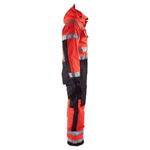Custom Breathable <b>Waterproof</b> Cotton Coverall Uniform for Unisex High Visibility <b>Work</b> Wear Safety Suit - Product Image 3