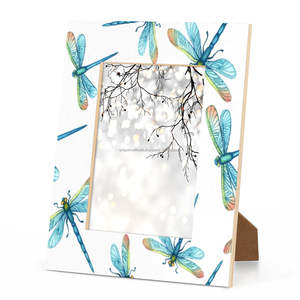 Cadre photo en bois moderne de qualité supérieure, artisanat indien unique, luxueux, fait main, écologique, durable, vintage pour la maison et le bureau - Product Image 1