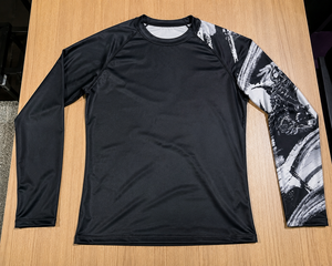 <b>Men</b> Quick-Dry <b>Stretch</b> Fitness Shirt Gym Clothes BJJ High Quality Rash guard Wrestling T Shirt Martial Arts MMA Muay Thai Shirts - Product Image 6
