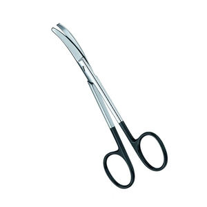 Ciseaux chirurgicaux Kilner 110 mm en plastique, lames courbées à bout arrondi, acier inoxydable, instrument chirurgical de précision, CE ISO Java - Product Image 3
