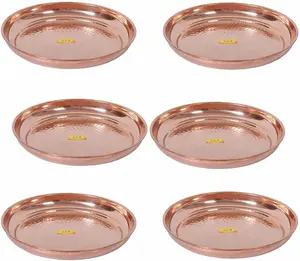 Bandeja de Servicio de Hierro Hecha a Mano de Alta Calidad con Acabado Pulido, Decoración del Hogar Feng Shui, Uso en la Cocina, Precio al por Mayor - Product Image 6