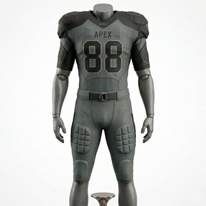 Wholesale Premium Custom American Football Uniform Set Men High-Performance Tackle Jersey and Integrated Padded <b>Pants</b> Breathable - Product Image 3
