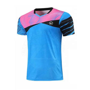 Uniforme de volley-ball de haute qualité avec impression de logo personnalisée, manches courtes, 100% polyester, taille plus, unisexe - Product Image 2