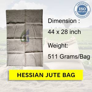 Sac en jute de 44 x 28 pouces, 511 g, capacité de 100 kg, sacs naturels écologiques de qualité alimentaire, meilleur fournisseur Goodman Global Bangladesh - Product Image 2
