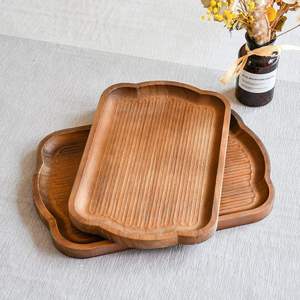 Table à manger en bois Lavie Creations avec design Art Déco et poignée en corde - Product Image 3
