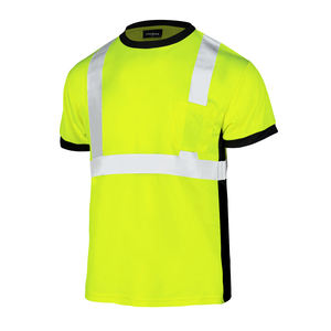 Chaleco de Seguridad Reflectante de Alta Visibilidad, Malla Fluorescente de Poliéster de Secado Rápido, Ropa de Trabajo Unisex Sublimable - Product Image 2