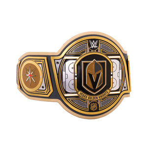 Cinturón personalizado de la ciudad de Vegas, modelo Legacy, de cuero puro con placas metálicas, hecho en Pakistán, para aficionados y atletas. - Product Image 3