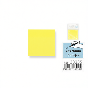 Ilan Sticky Notes 76x76mm 50 fogli Giallo Fluorescente - Product Image 1