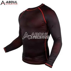 High Performance <b>Compression</b> <b>Shirts</b> For Workout And Running With Soft Fabric And Comfortable Stretchable Material - Product Image 3