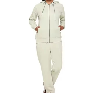RAZERS IMPEX Women Winter Hooded Casual Solid Jogging <b>Tracksuit</b> Set Premium Quality Material Breathable Lightweight Drawstring - Product Image 1