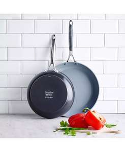 Ensemble de poêles à frire en céramique antiadhésives Valencia Pro 10 "& 12" | GreenPan - Product Image 2