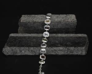 Pulsera de Topacio Azul y Amatista con Plata de Ley 925 – Pulsera de Plata con Piedras Preciosas Naturales para Mujer |   Proveedor de Joyería al por Mayor - Product Image 2