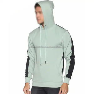 Sweat-shirts en molleton 100% coton de qualité supérieure pour hommes, surdimensionnés, impression gonflée, pull lourd, streetwear d'hiver - Product Image 2