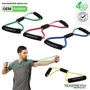 Tubo de Resistencia de Látex Natural Premium con Logotipo Personalizado OEM, para Tonificación y Ejercicio de Cuerpo Completo en Casa o Gimnasio - Product Image 1