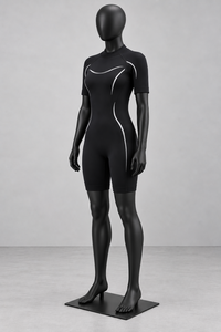 Combinaison de plongée unisexe en néoprène imperméable et résistante au froid 2/3 mm, manches courtes, pour la natation en eau froide, la plongée avec tuba, protection solaire - Product Image 2