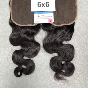 <b>Body</b> <b>Wave</b> Human Hair Lace Closure Multi Color Vietnamese Hair Wholesale Vendor - Product Image 5